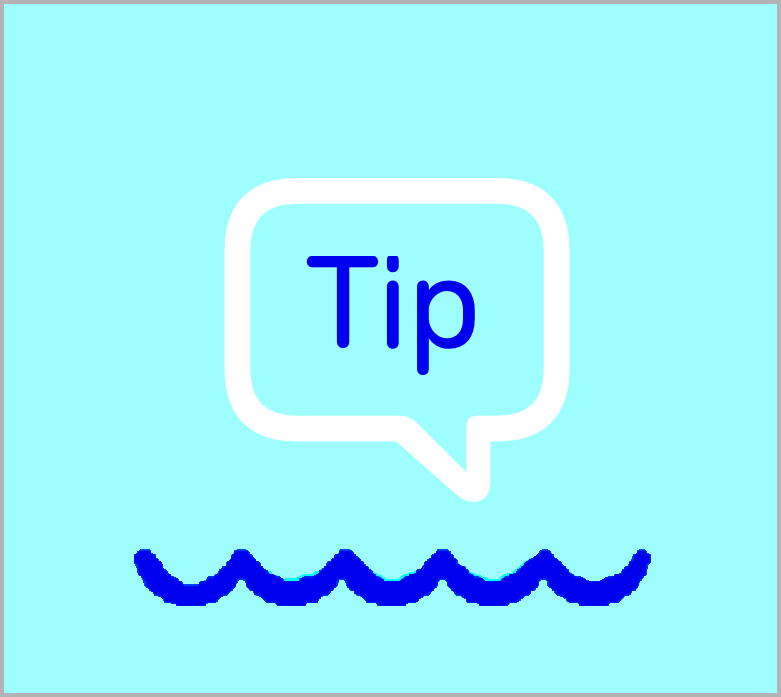 blue sea tips